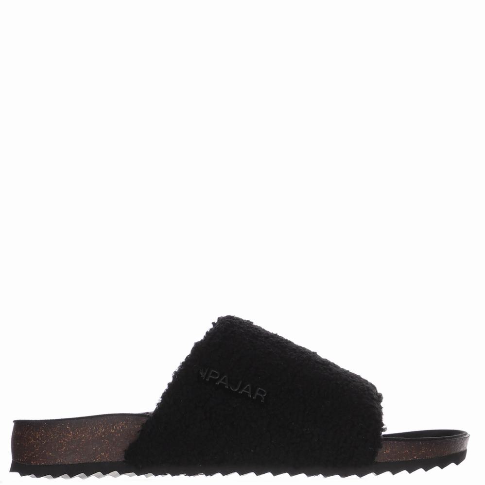 Pajar Beal Slippers Dames Zwart | PWX2380AG