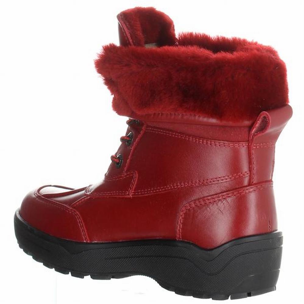 Pajar Christine Ice Gripper Winterschoenen Dames Rood | YRR2293EQ