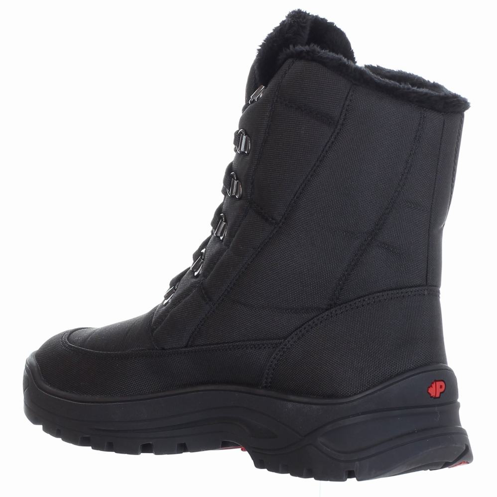 Pajar Eric Ice Gripper Snowboots Heren Zwart | HBR8819UV