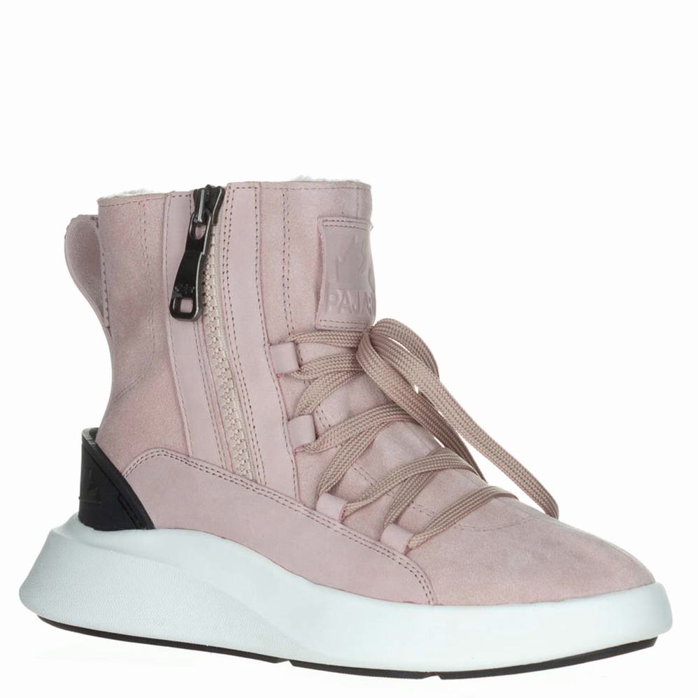 Pajar Exo Light F Shearling Ice Gripper Winterschoenen Dames Roze | MNC7137HA