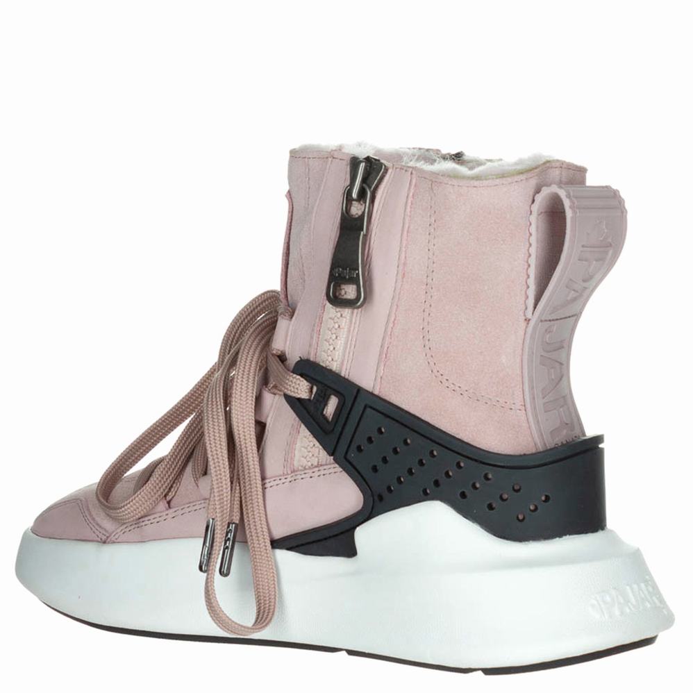 Pajar Exo Light F Shearling Ice Gripper Winterschoenen Dames Roze | MNC7137HA