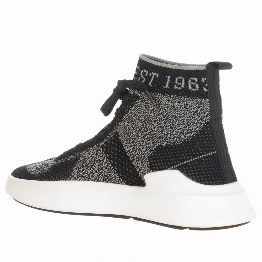 Pajar Exo Lite Knit Hi Sneakers Heren Zwart | URI9090IS