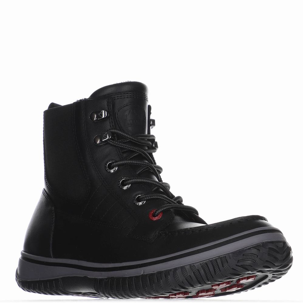 Pajar Grainger Ice Gripper Winterschoenen Heren Zwart | DNF2895HI