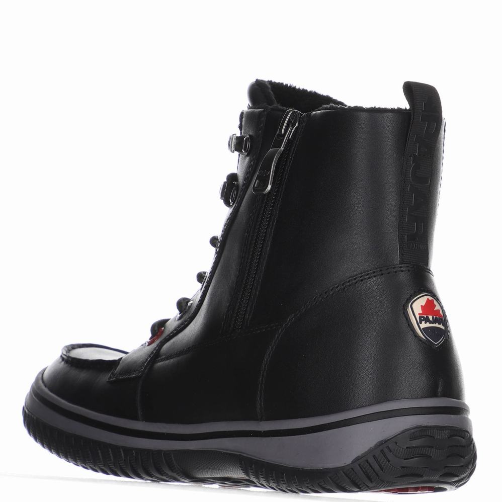 Pajar Grainger Ice Gripper Winterschoenen Heren Zwart | DNF2895HI