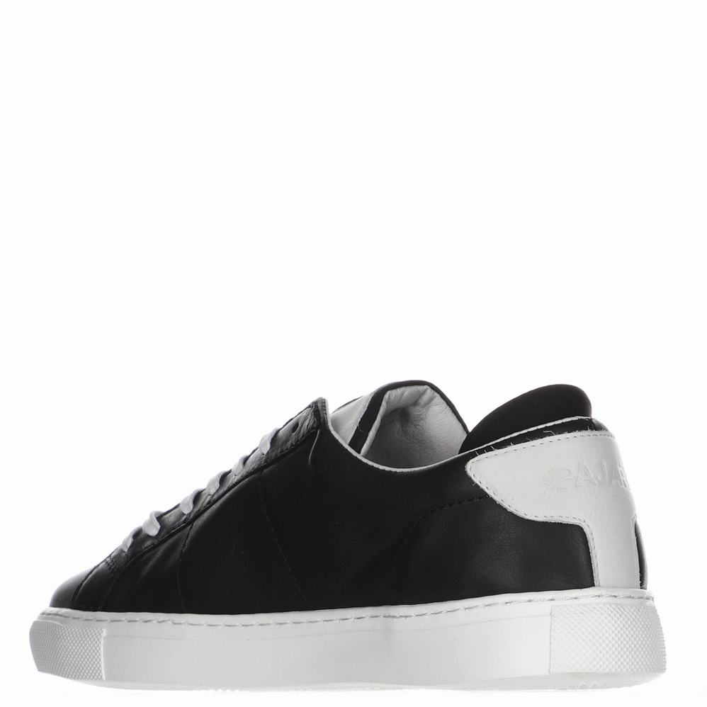 Pajar Landen Sneakers Heren Zwart Wit | KIZ5681GL