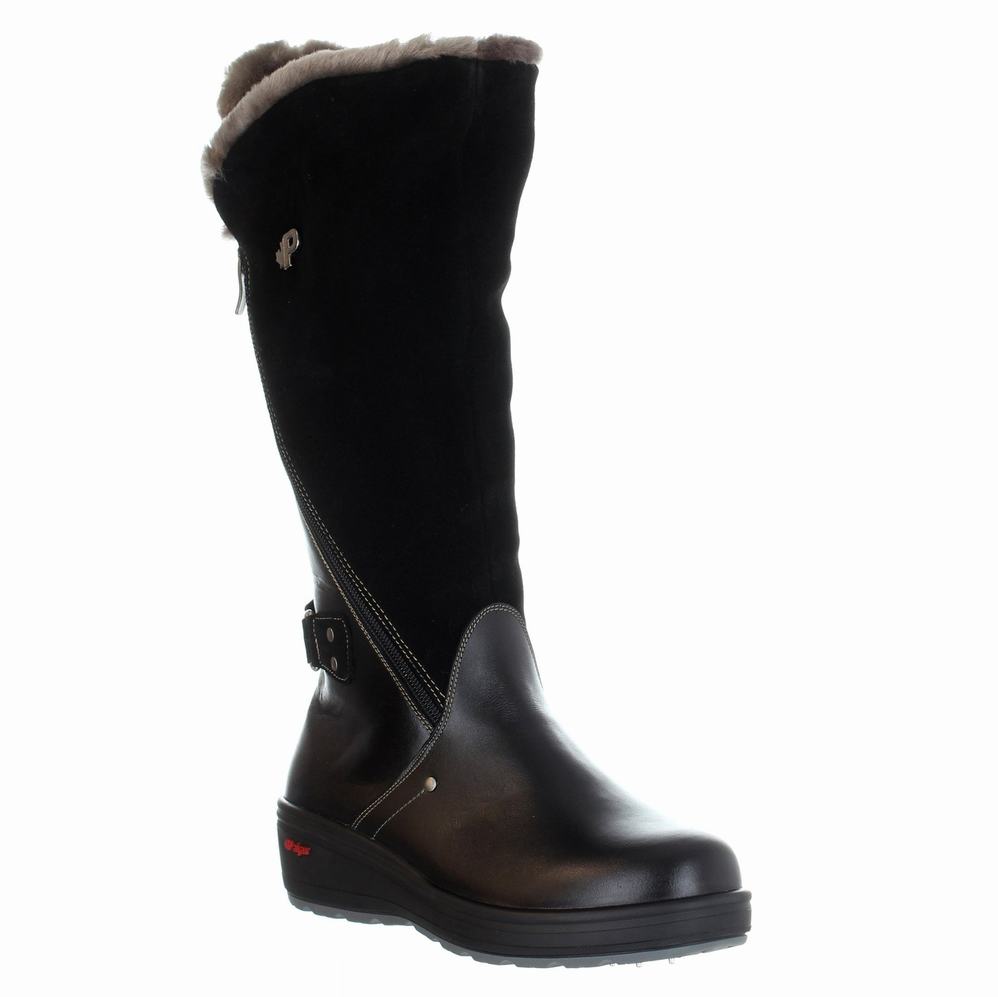 Pajar London Ice Gripper Snowboots Dames Zwart | MMN754QR