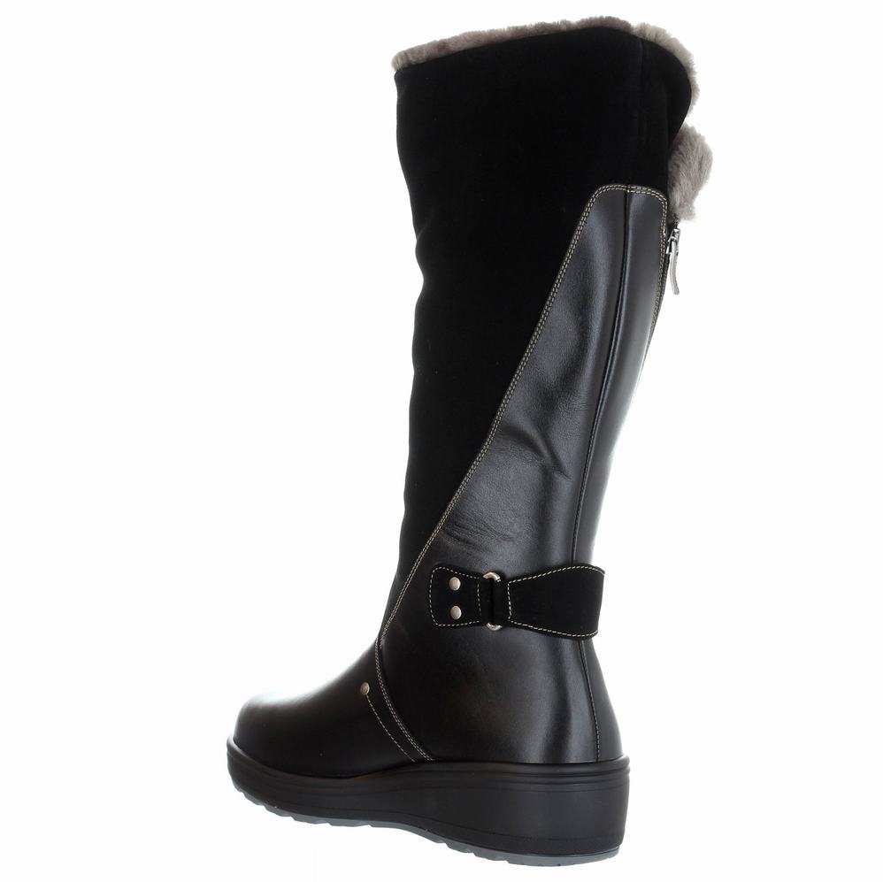 Pajar London Ice Gripper Snowboots Dames Zwart | MMN754QR