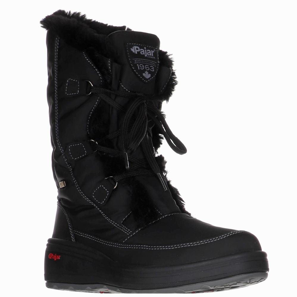 Pajar Marcie Ice Gripper Snowboots Dames Zwart | TJI1060XX