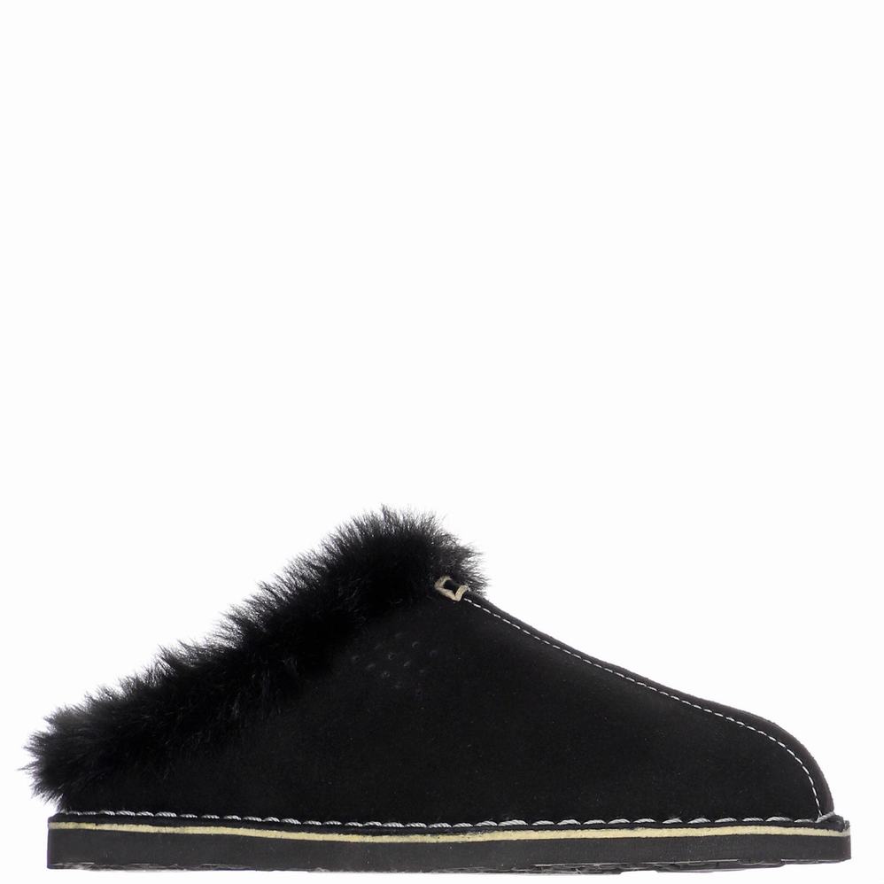 Pajar Marela Slippers Dames Zwart | YTM2684HF