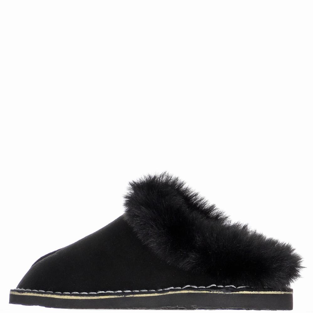 Pajar Marela Slippers Dames Zwart | YTM2684HF