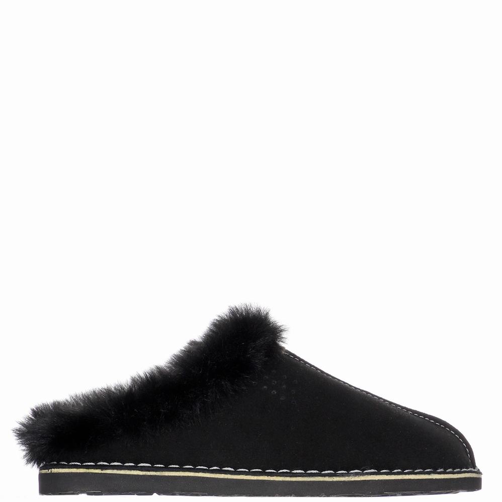 Pajar Marela Slippers Dames Zwart | YTM2684HF