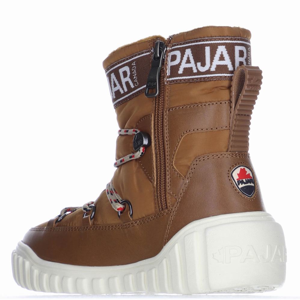 Pajar Mavora 2.0 Ice Gripper Winterschoenen Dames Bruin | HBD135UB