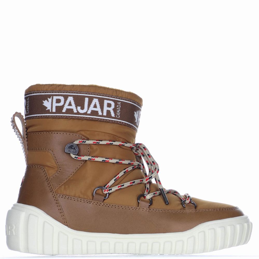 Pajar Mavora 2.0 Ice Gripper Winterschoenen Dames Bruin | HBD135UB