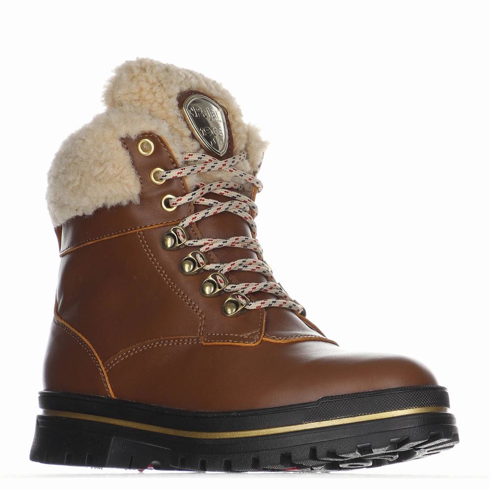 Pajar Maya Ice Gripper Winterschoenen Dames Donkerbruin | RMQ4672UI