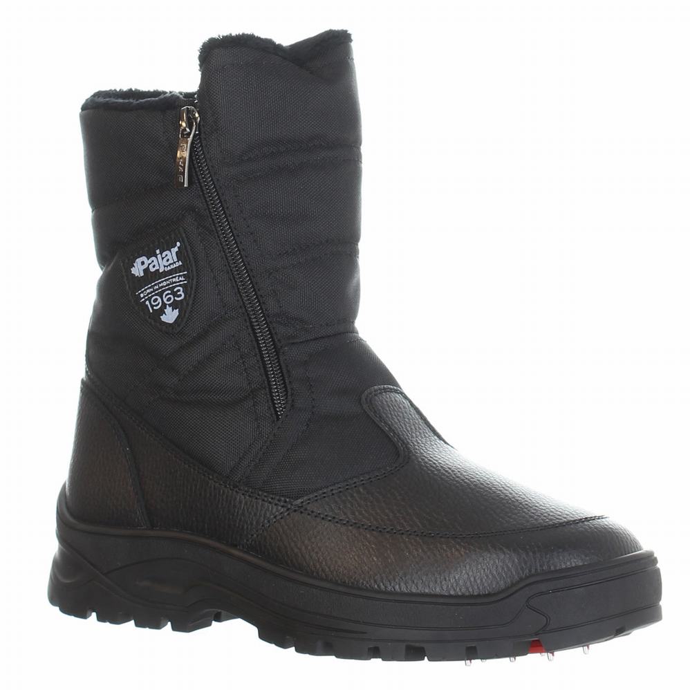 Pajar Mirko Ice Gripper Snowboots Heren Zwart | ETI3589IK