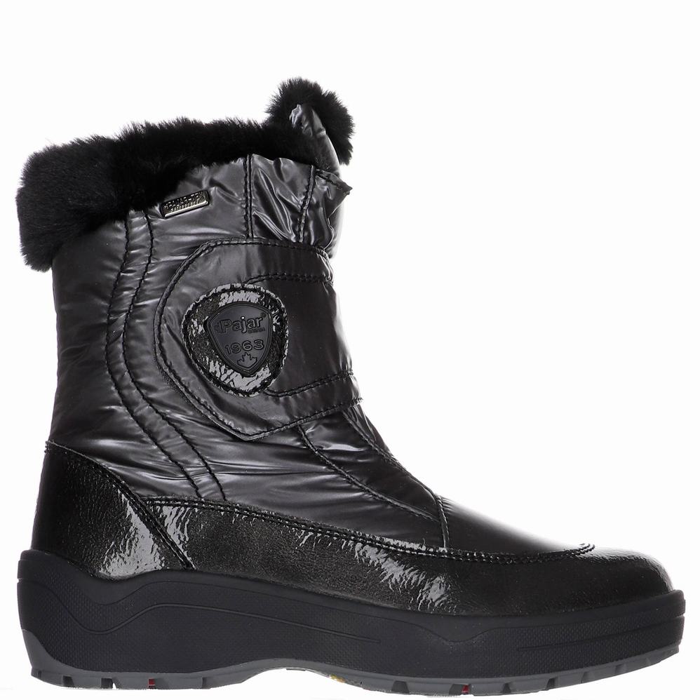 Pajar Moscou 3.0 Ice Gripper Snowboots Dames Donkergrijs | YDJ4269CN