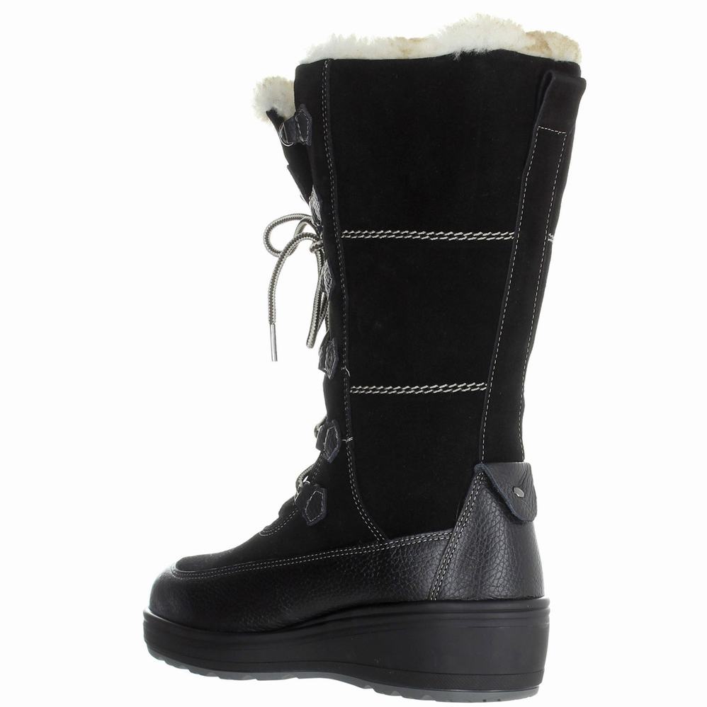 Pajar Nicole Ice Gripper Snowboots Dames Zwart | QZP5780LE