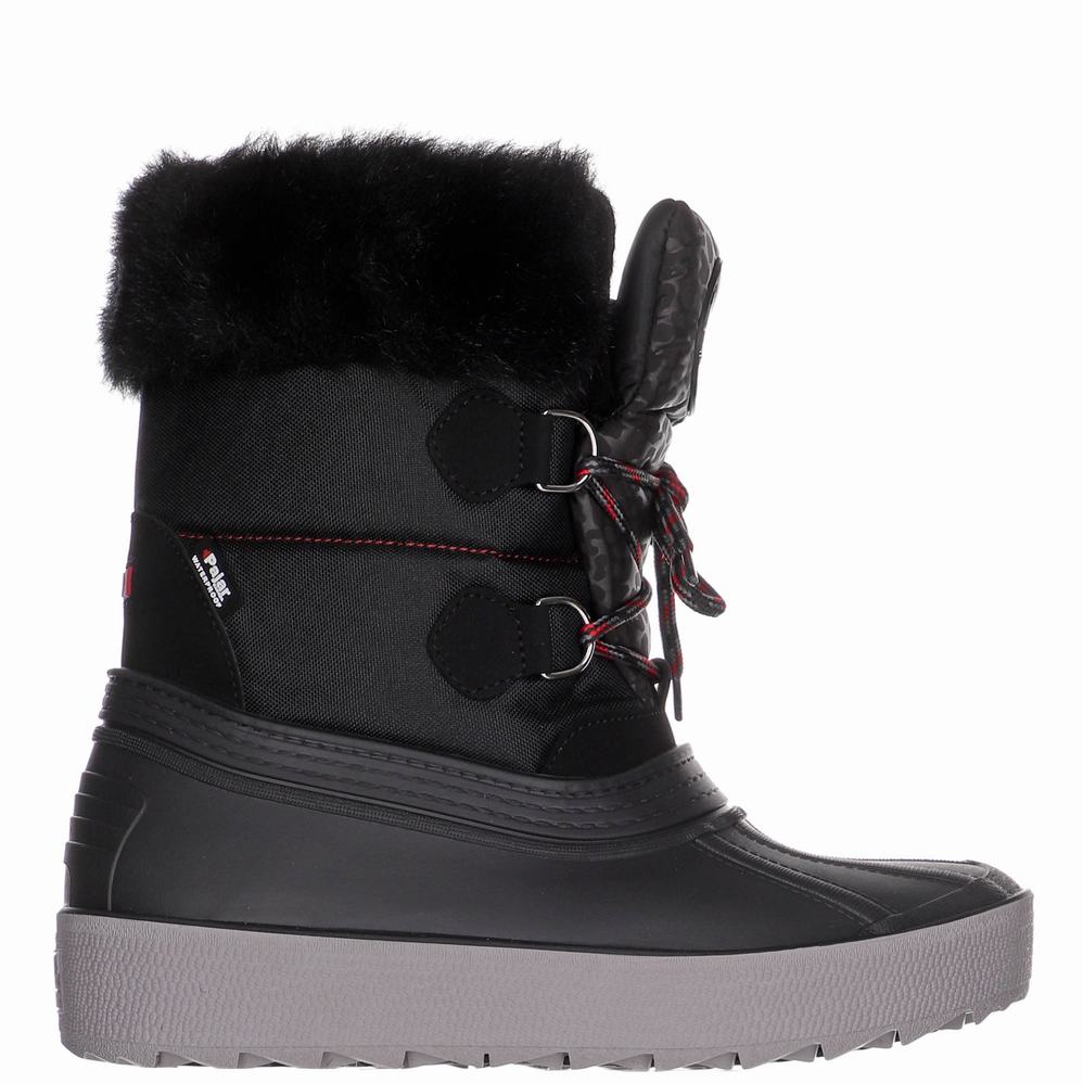 Pajar Opal Ice Gripper Snowboots Dames Zwart | QZV2965PL