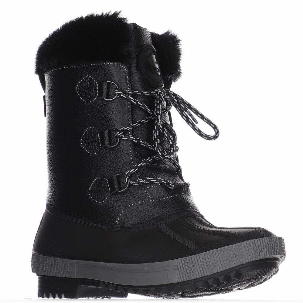 Pajar Oscar Ice Gripper Snowboots Heren Zwart | STW7418TS