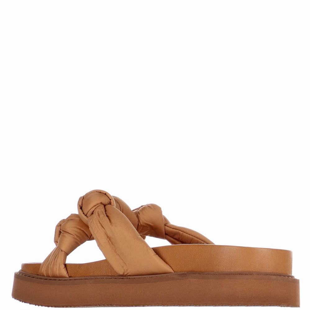 Pajar Polyana Sandalen Dames Bruin | SZR8211TG