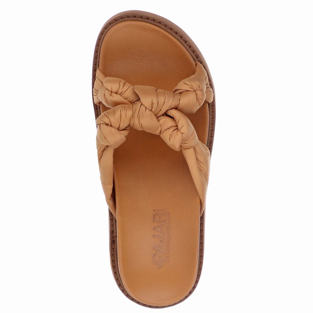 Pajar Polyana Sandalen Dames Bruin | SZR8211TG