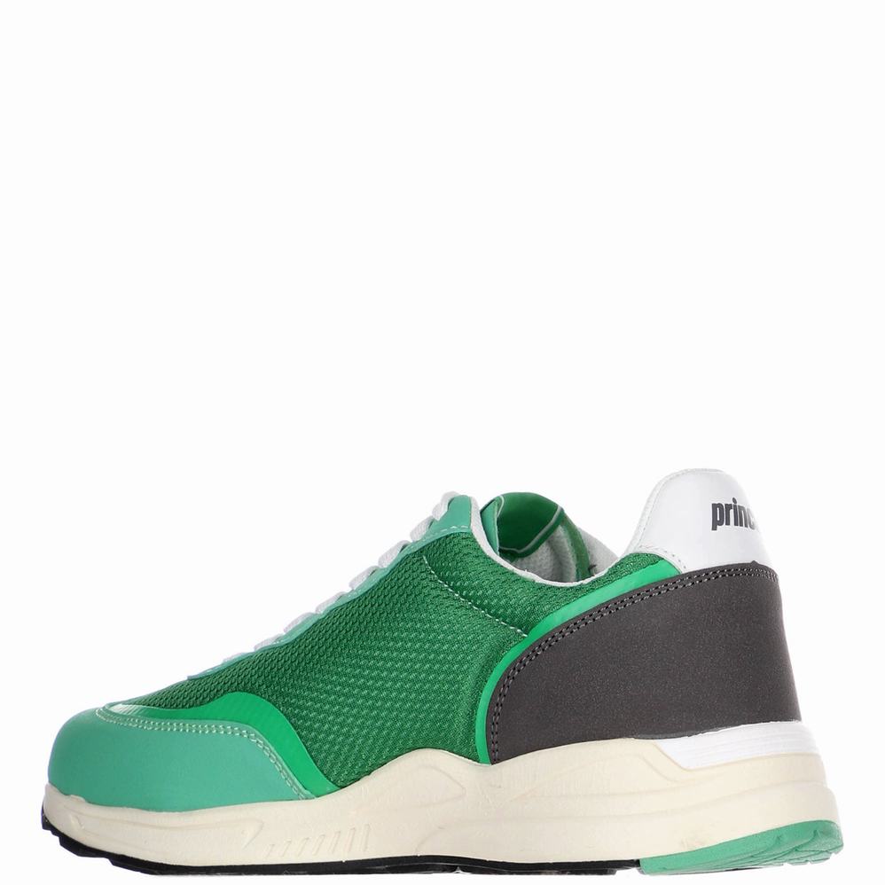 Pajar Retro P Jog Sneakers Heren Groen | FQE9591YE