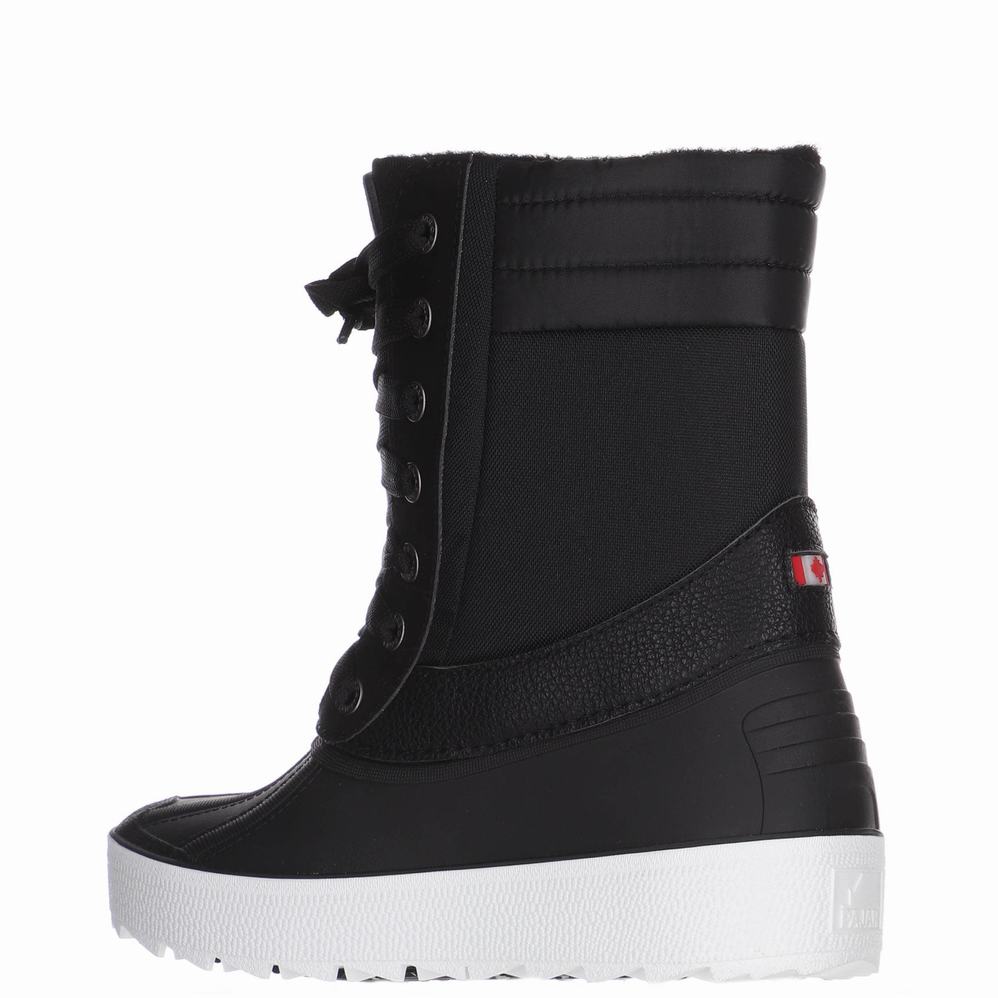 Pajar Selma 2.0 Ice Gripper Snowboots Dames Zwart | FOW3735LL