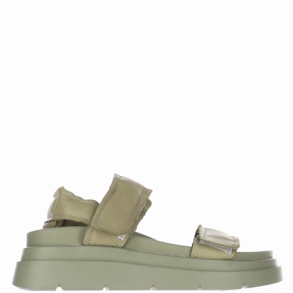 Pajar Stana Sandalen Dames Khaki | NDO9796GE