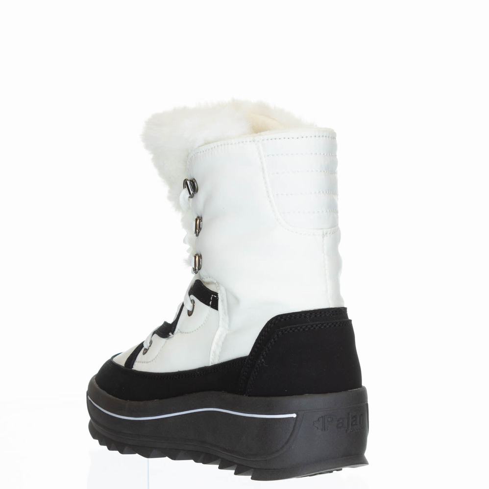 Pajar Tacey Low 2.0 Ice Gripper Snowboots Dames Wit | RNE913DM