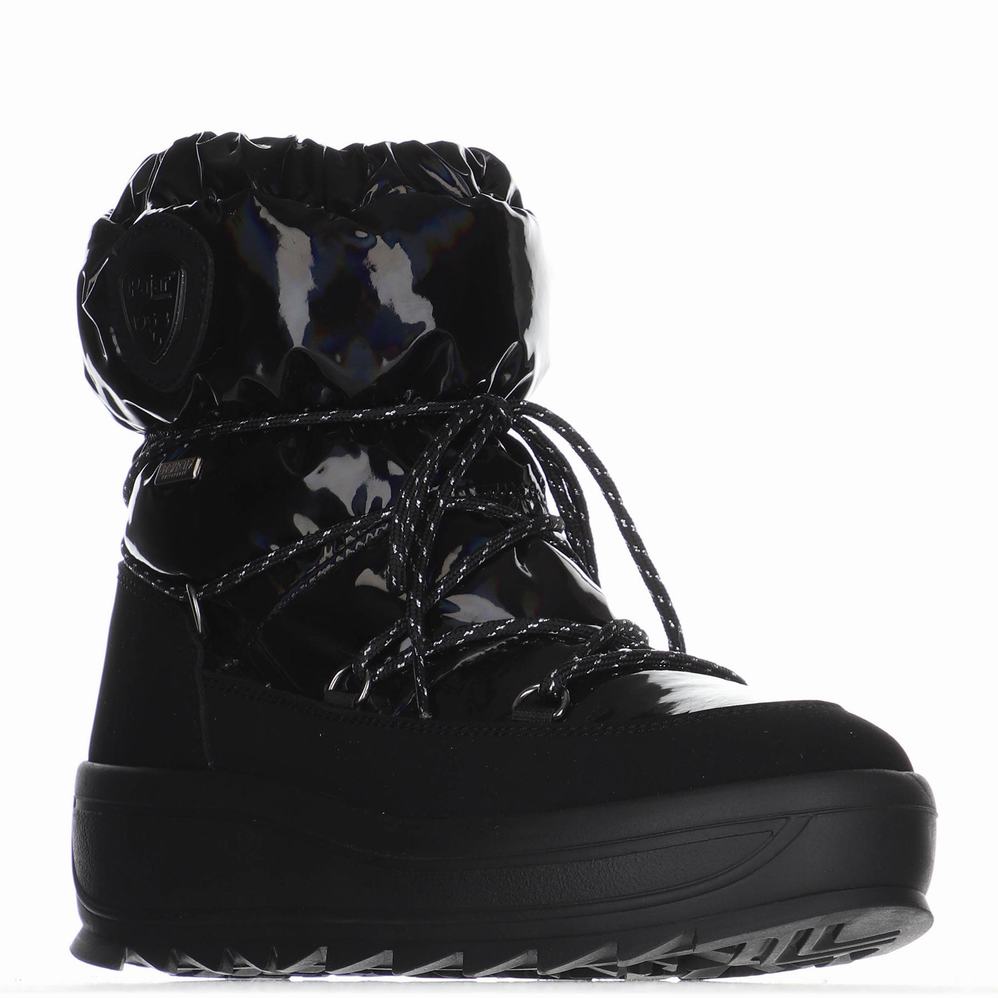 Pajar Taya Nylon Ice Gripper Snowboots Dames Zwart | VYZ5298HO