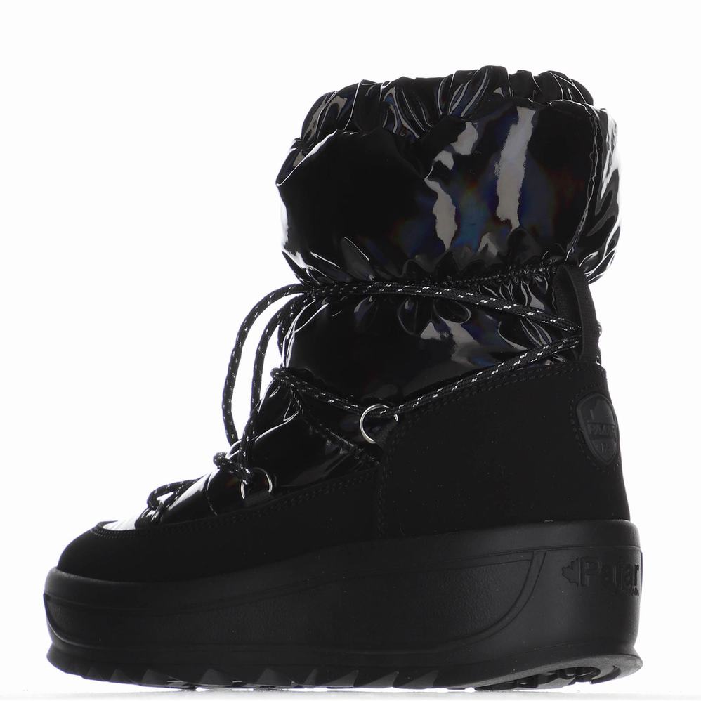 Pajar Taya Nylon Ice Gripper Snowboots Dames Zwart | VYZ5298HO