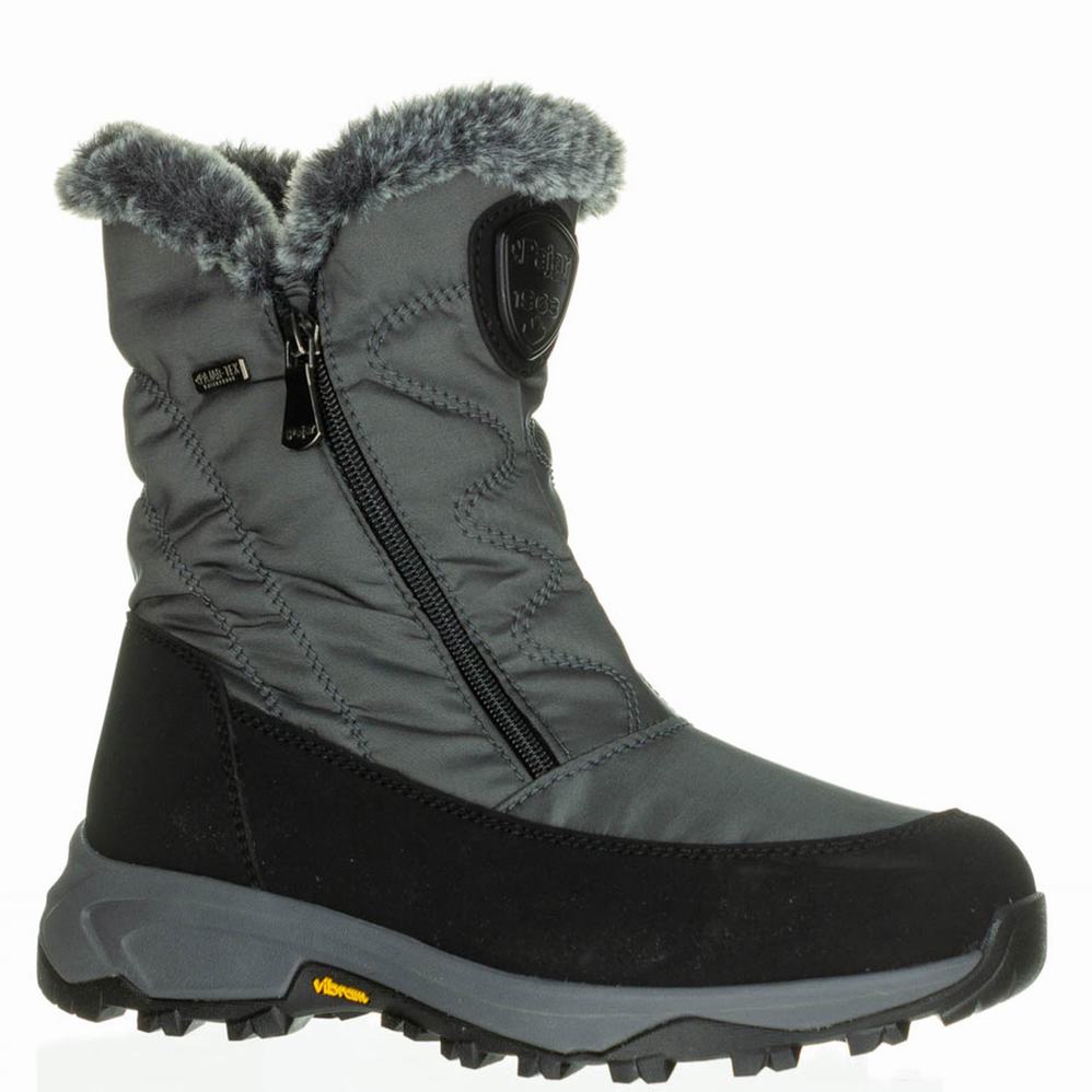 Pajar Tiare Ice Gripper Snowboots Dames Donkergrijs | IHE4838QV