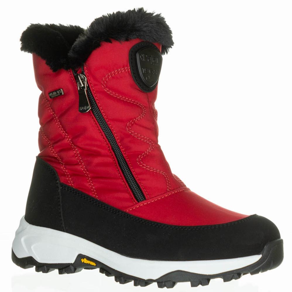 Pajar Tiare Ice Gripper Snowboots Dames Rood | PRE6971ZZ