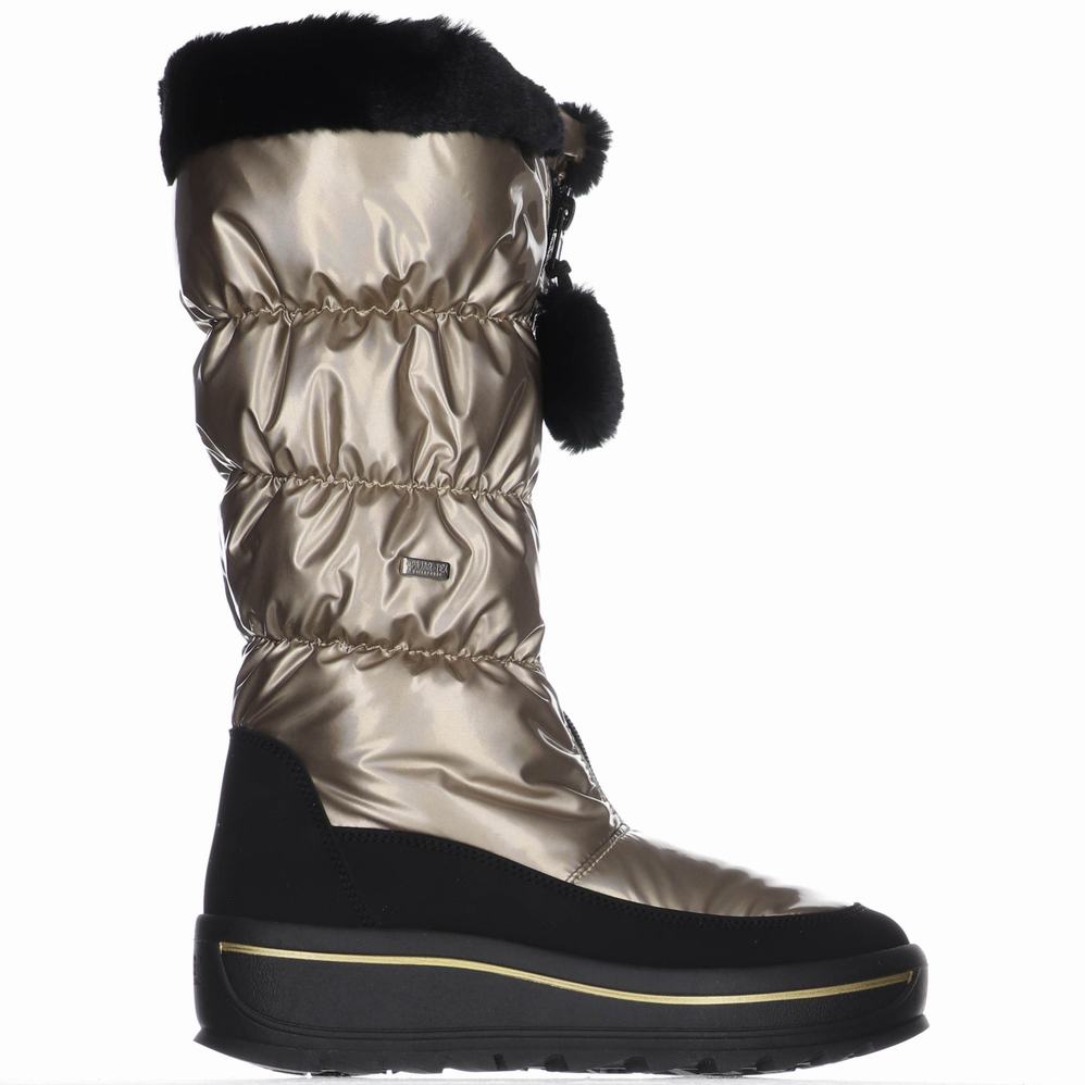 Pajar Toboggan 2.0/Hologram Ice Gripper Snowboots Dames Goud | NBM3718OV