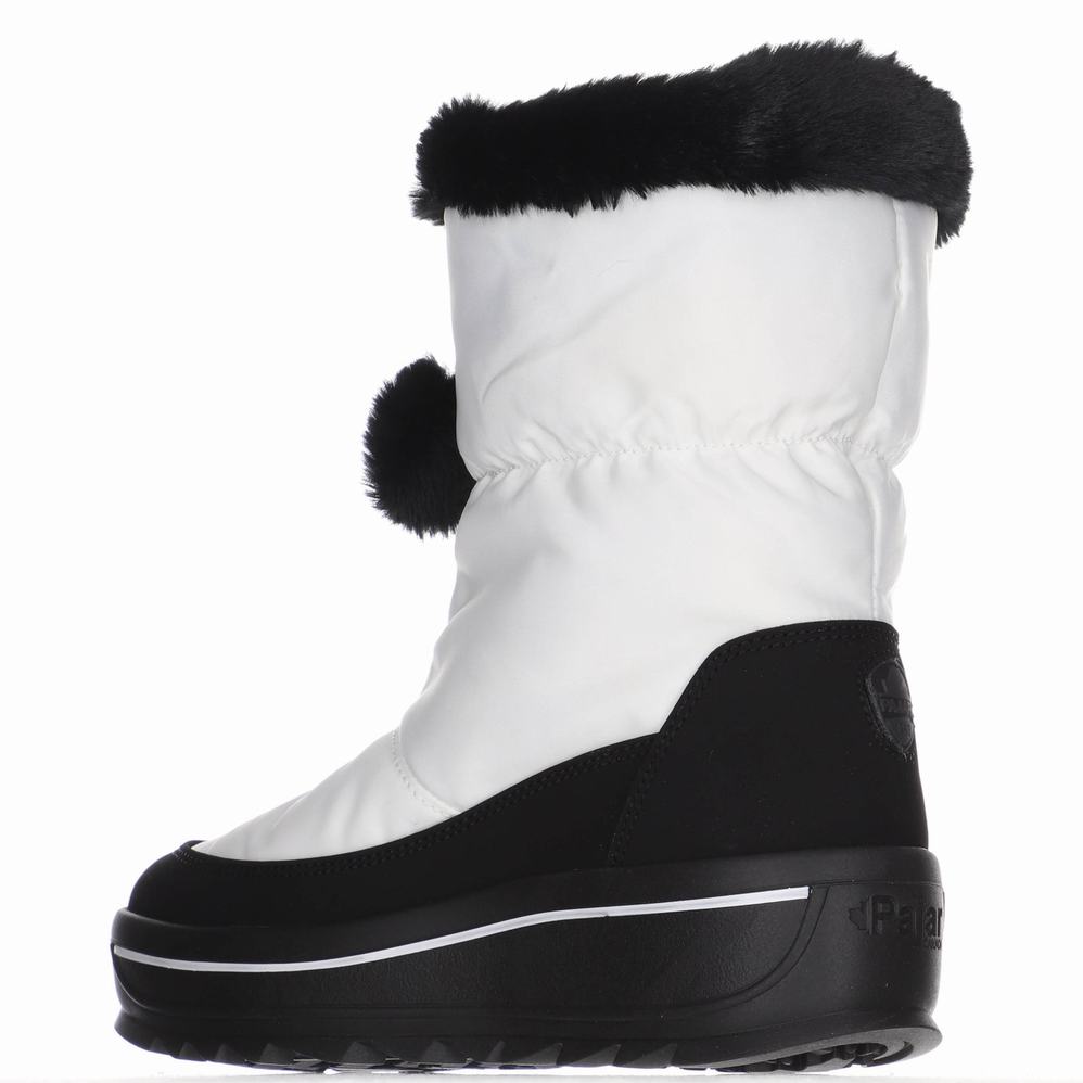 Pajar Toby Ice Gripper Snowboots Dames Wit | QUY1374UK