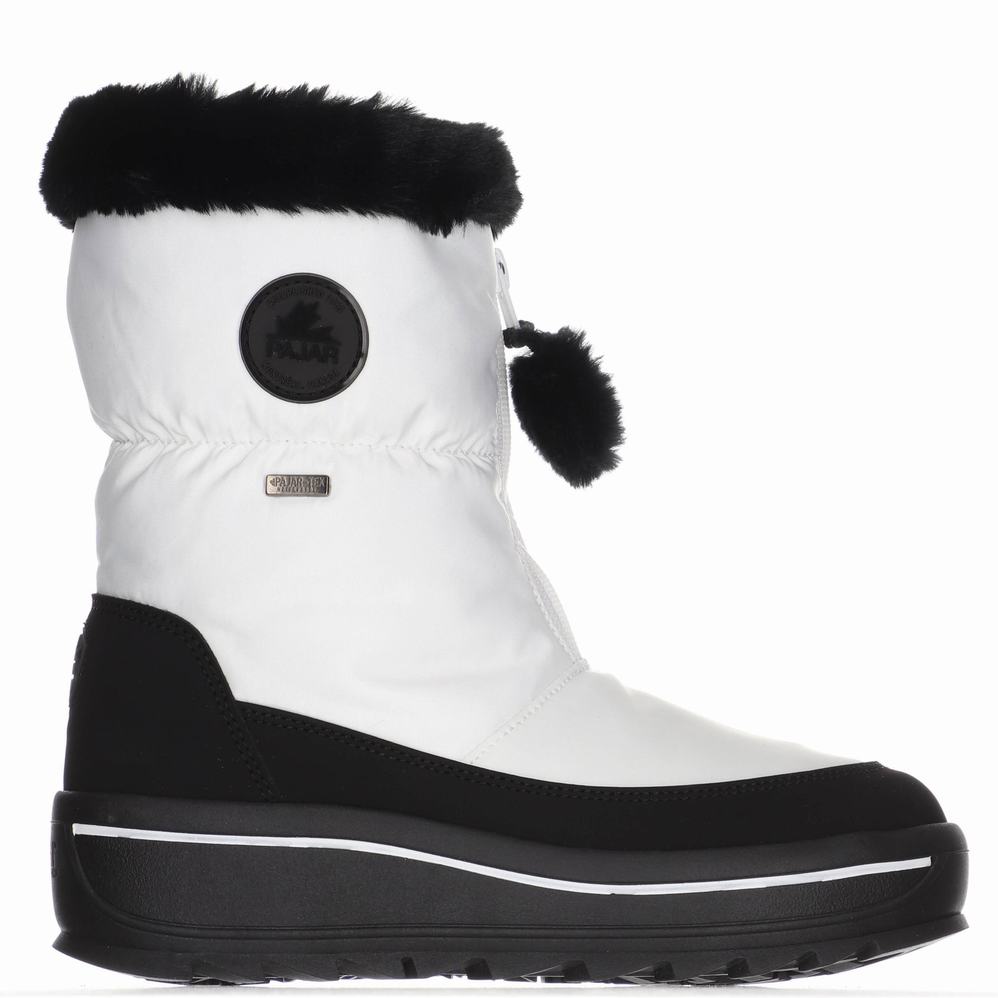 Pajar Toby Ice Gripper Snowboots Dames Wit | QUY1374UK