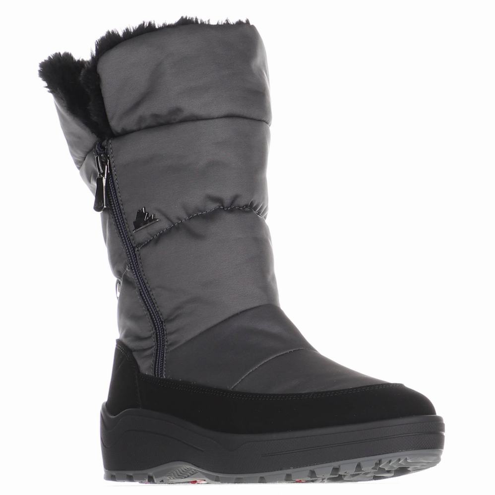 Pajar Valentina Ice Gripper Snowboots Dames Grijs | WXG1824MG