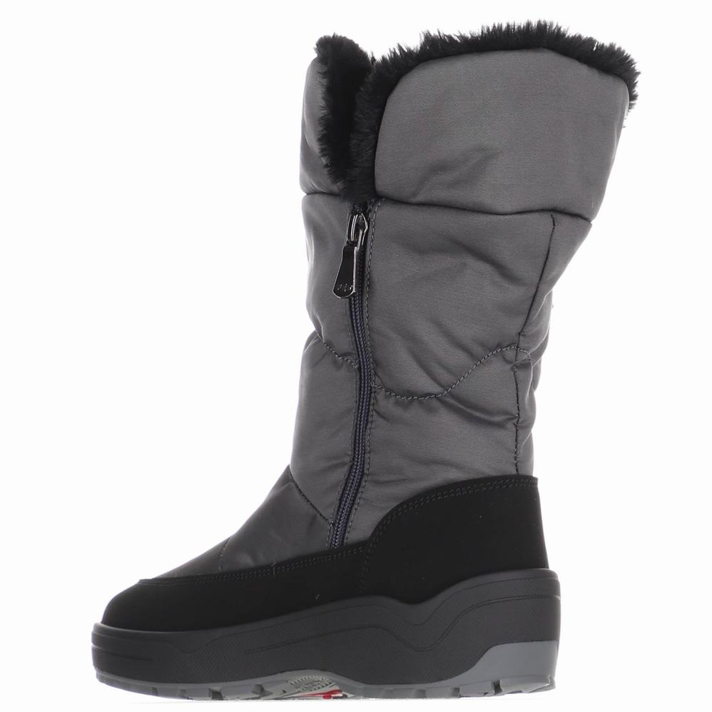 Pajar Valentina Ice Gripper Snowboots Dames Grijs | WXG1824MG