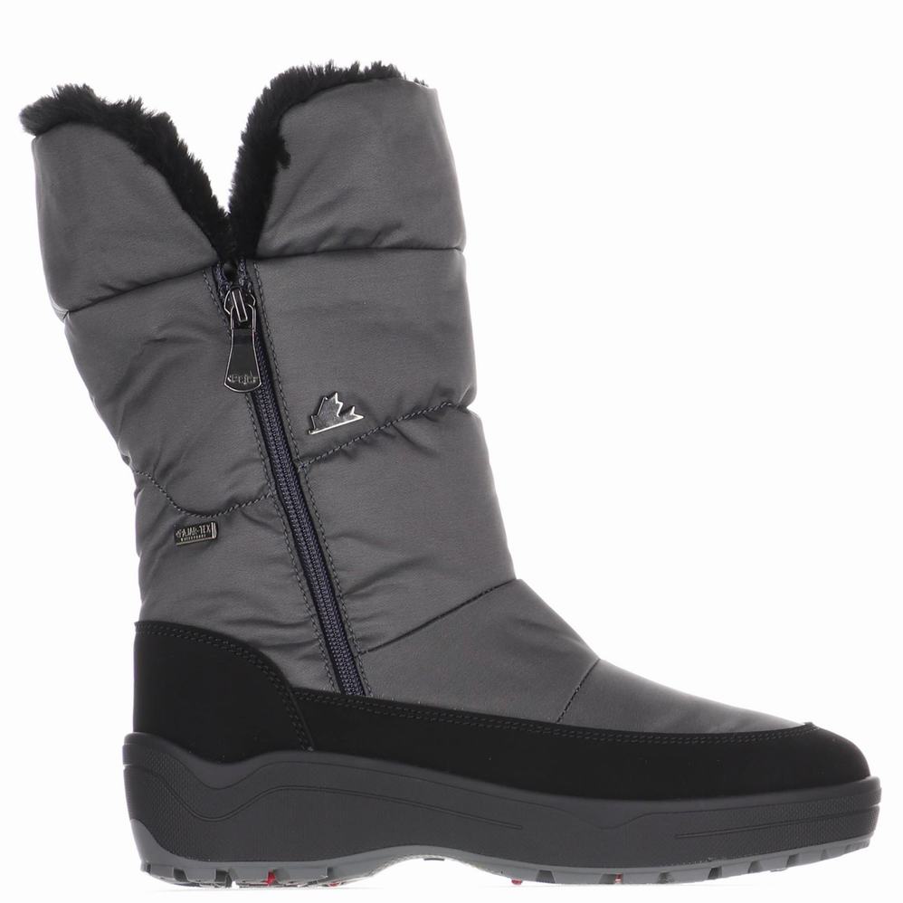 Pajar Valentina Ice Gripper Snowboots Dames Grijs | WXG1824MG