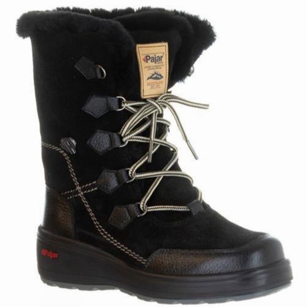 Pajar Valerie Ice Gripper Snowboots Dames Zwart | CUD2899UM