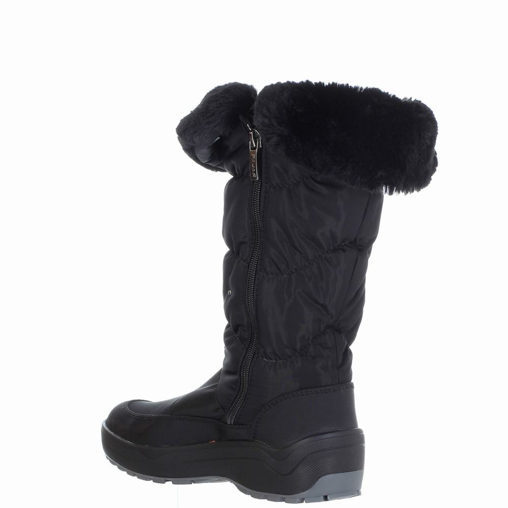 Pajar Varsovie-2 Ice Gripper Snowboots Dames Zwart | ZVT7474GX