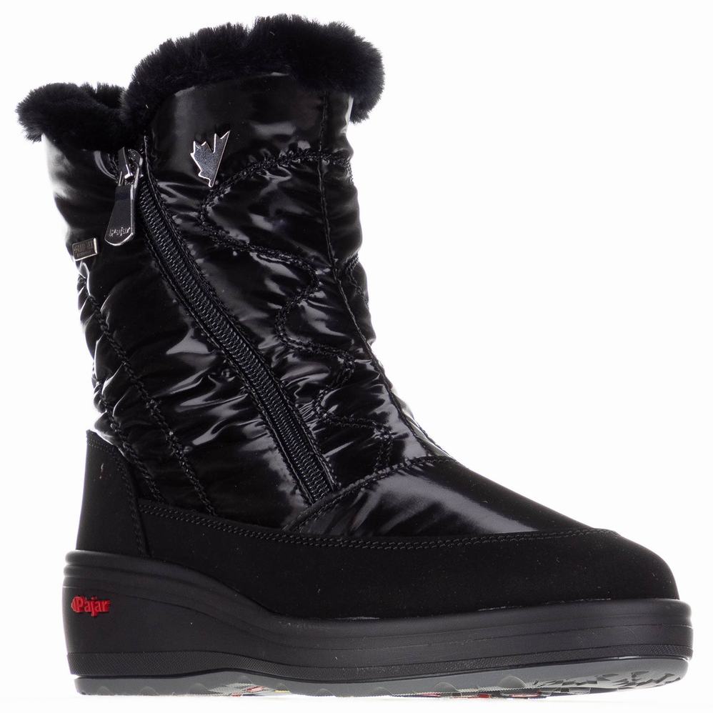 Pajar Veronica 2.0 Ice Gripper Snowboots Dames Zwart | KDE2932QV