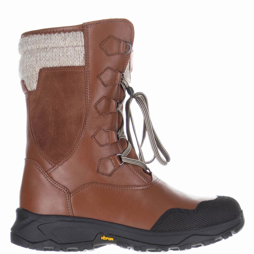 Pajar Marianne Ice Gripper Snowboots Dames Bruin | AGW71UP