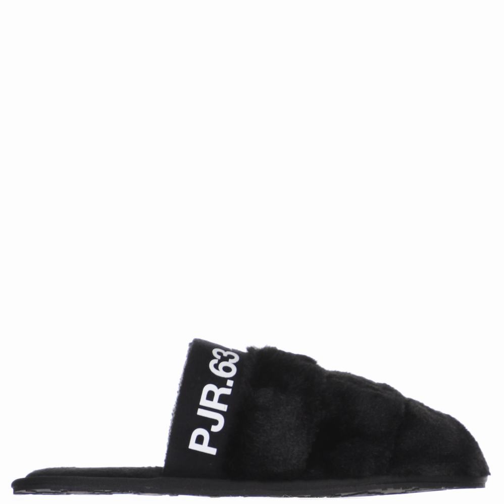 Pajar Stevie Slippers Dames Zwart | SHH5145LY