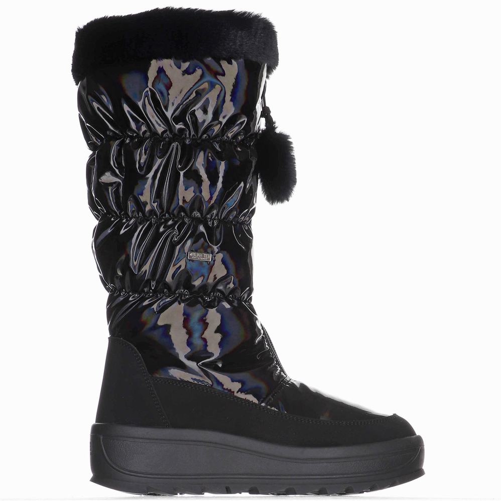 Pajar Toboggan 2.0/Hologram Ice Gripper Snowboots Dames Zwart | UWR9872KX